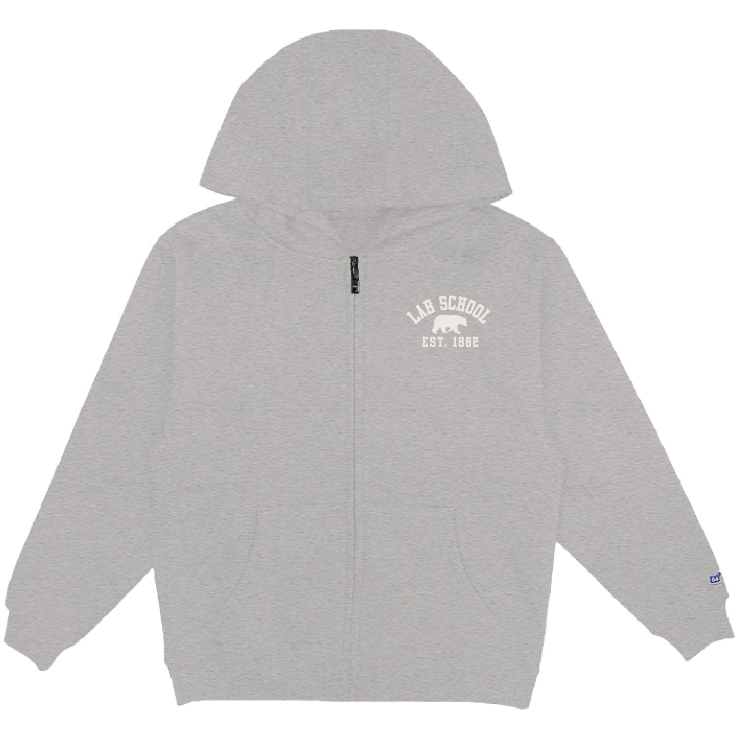Youth Lab School Full Zip, Redwood Bear