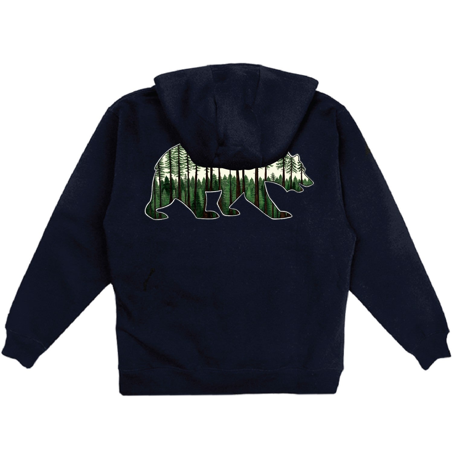 Youth Lab School Full Zip, Redwood Bear