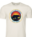 NEW! Adult Unisex Tee - Bruin Bear in Redwood Forest