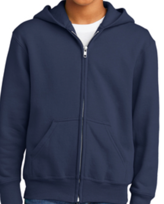 Zip Hoodies - YOUTH