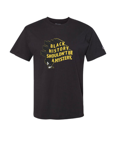 Black History Celebration Committee /BHCC  ADULT Tees (yellow & blue logos)